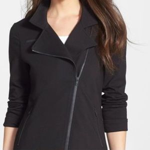 Banana Republic Asymmetrical Sweatshirt Jacket